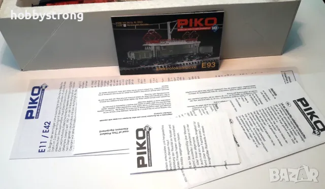 Електролокомотив BR 242 DR HO 1:87 Piko 51053, снимка 10 - Колекции - 48826162