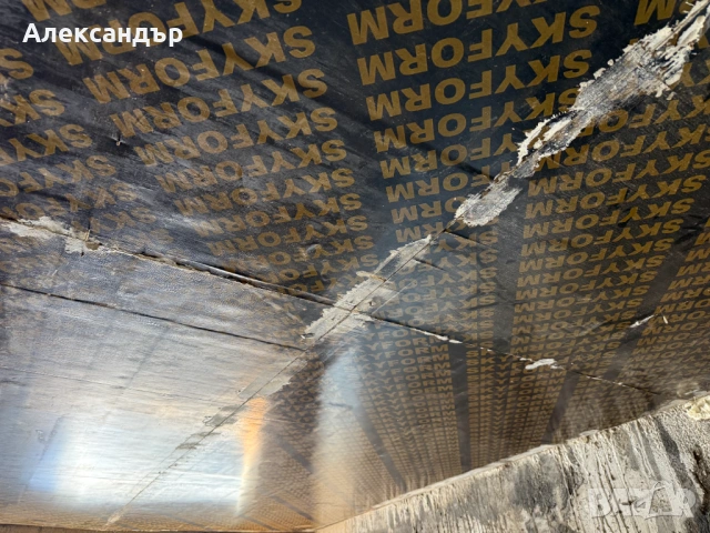 12 бр. платна за кофраж втора употреба - 244/122 – 20мм., снимка 4 - Строителни материали - 53884907