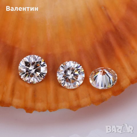 Камъни за годежни пръстени МОЙСАНИТ 1.5-2.00ммБрилянт цвят Д съртефикат, снимка 8 - Пръстени - 30913501