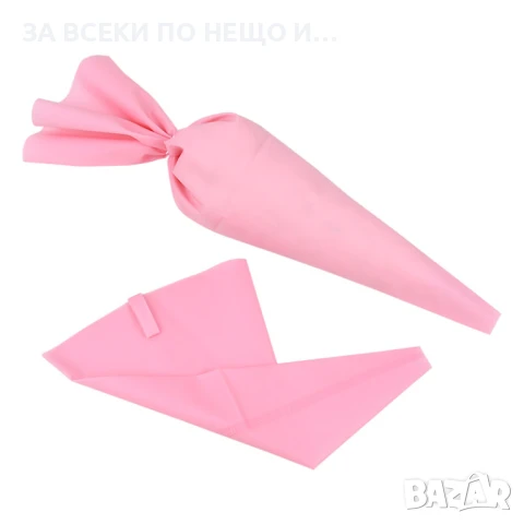 Силиконова сладкарска пош торба за многократна употреба, снимка 1