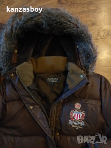 polo ralph lauren - пухено дамско яке