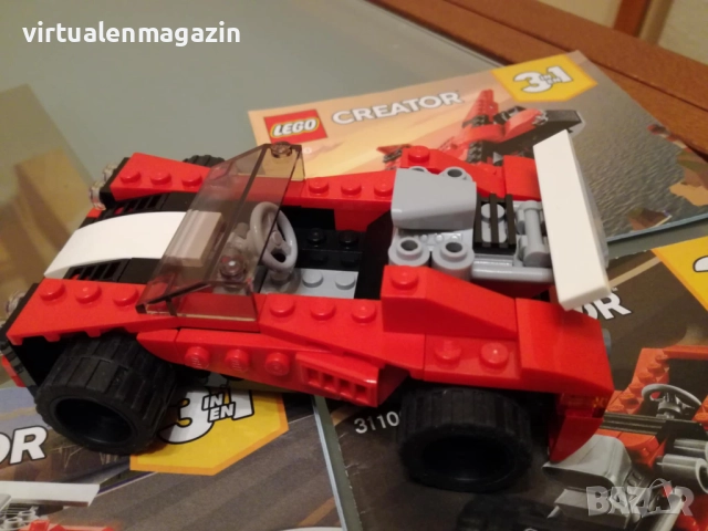 Конструктори Лего - модел LEGO Creator спортни автомобили, снимка 16 - Конструктори - 39227129