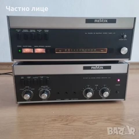 ReVox усилвател,тунер и колони, снимка 3 - Ресийвъри, усилватели, смесителни пултове - 55920322