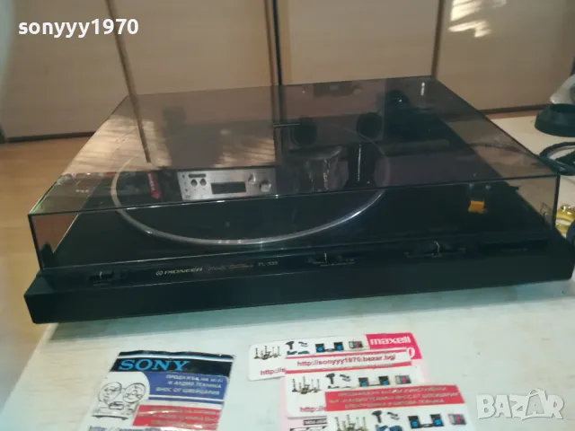 PIONEER PL-335 MADE IN JAPAN-ВНОС SWISS 2210241802, снимка 15 - Грамофони - 47680216