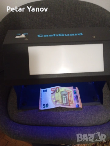 Cashguard апарат за проверка на банкноти, снимка 3 - Друга електроника - 54149451