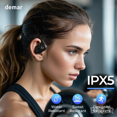 Havit OWS915 слушалки с отворени уши, безжични Bluetooth, IPX5, дълбок бас, 64 часа, снимка 7 - Безжични слушалки - 51933975