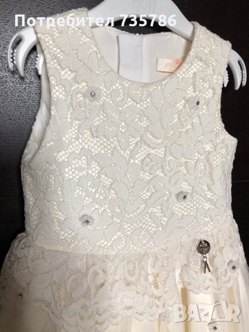 Рокля на марката Petite Fleur, снимка 2 - Детски рокли и поли - 30609009