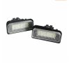 LED плафони за регистрационен номер, Mercedes-Benz C-Class / E-Class / CLS-Class / SLK-Class, 2бр., снимка 3