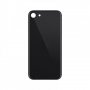 Капак батерия / Задно стъкло (BIG HOLE) за iPhone SE2020 4.7 / Черен Баркод : 482992, снимка 1 - Резервни части за телефони - 36978663