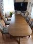 комплект шест стола от масив, снимка 5