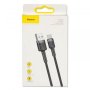 Кабел USB - Type C M/M 2m 3A Baseus CATKLF-CG1 Черна оплетка Quick Charge 3.0 Cable USB to Type-C, снимка 4