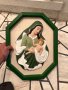Дева Мария с младенеца (гипсова отливка), снимка 1