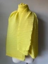 Жълт шал от 100 % коприна, снимка 1