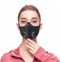 Маска KN95,филтър активен въглен FFP3 медицинска за лице, маска за многократна употреба, Коронавирус, снимка 3
