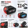 Bosch Батерия 18V 8.0Ah - нова с гаранция 1г., снимка 3