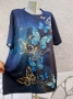 4XL Нова блуза с пеперуди , снимка 3