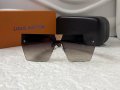 Louis Vuitton 2023 висок клас мъжки слънчеви очила маска, снимка 5