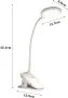 LED Настолна Лампа със Щипка / Безжична лампа / 3 вида светлина / Димиране, снимка 2