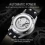 LONGLUX 8020SP мъжки автоматичен скелетон часовник, снимка 9