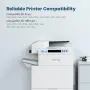 Нови 62XL Ink Cartridge за HP Envy OfficeJet Черна и Цветна Мастилница 2 броя принтер мастило печат, снимка 2