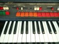 стар, ретро, винтидж професионален електронен синтезатор -орган WILGA, клавир, ел. орган, пиано, снимка 15