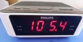 Радио будилник PHILIPS, цифров тунер, 10 радиостанции, аларма, снимка 4