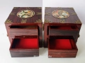 Две корейски кутии за бижута Najeonchilgi (나전칠기)., снимка 6