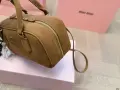 Miu Miu Arcadie дамска чанта от естествена кожа, снимка 3