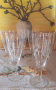 6 гравирани кристални чаши за вино/ шампанско, снимка 6
