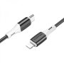 Borofone PD Lightning (iPhone) - Type-C, Кабел, 20W, 3.0A ,1m BX79 / Черен / Баркод : 2402292, снимка 1 - USB кабели - 40397983