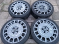 Лети джанти 17ки 4х100 O.Z. Racing + зимни гуми 205/40/17 Kleber, снимка 2