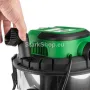 Прахосмукачка за Сухо и Мокро Почистване 20л HAWEK 1200W с 4 Въртящи Колела и 3 Накрайника, снимка 2