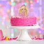Комплект от 9 топера за торта и диадема за рожден ден, снимка 4