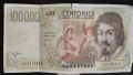 100 000 лири - Караваджо, снимка 1