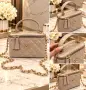 Chanel налична  чанта в черно бежово, снимка 2