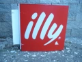 реклама двустранна светеща на Illy, снимка 4