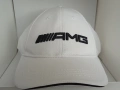 AMG Мъжка шапка с козирка бяла , снимка 3