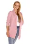 Отворена дамска жилетка в розово Jimie, снимка 2