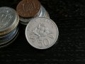 Mонета - Сингапур - 50 цента | 1987г.