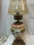 Антикварна висока настолна лампа Capodimonte, снимка 6