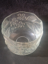 Vintage ART стъклена ваза / купа / бонбониера, снимка 4