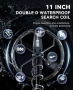 Нов Металдетектор за злато и сребро, 10 нива чувствителност, 4 режима, снимка 3