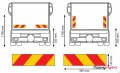 2 БРОЯ Светлоотразителни табели SOLO за камион Табели за Соло Камион, снимка 2