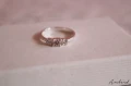 Нежен сребърен пръстен - модел PLR033, снимка 7