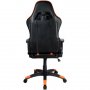 Геймърски стол CANYON CND-SGCH3, Fobos GС-3,Черно-оранжев, ергономичен геймърски стол с PU кожено по, снимка 7