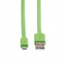 Кабел USB-A към Micro USB-B 2.0 Roline 11.02.8763 Зелен 1м, USB-A to Micro USB-B M/M, снимка 2