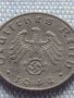Монета 5 райхсфенинг 1944г. Германия Трети Райх с СХВАСТИКА за КОЛЕКЦИЯ 31567, снимка 8