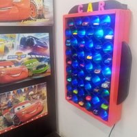 Детската светеща поставка за колички с дистанционно управление 