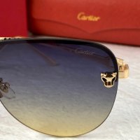 Cartier 2023 мъжки слънчеви очила авиатор унисекс дамски слънчеви очила, снимка 12 - Слънчеви и диоптрични очила - 42842614