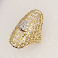 Златни дамски олекотени и обемисти пръстени, снимка 9 - Пръстени - 38938738